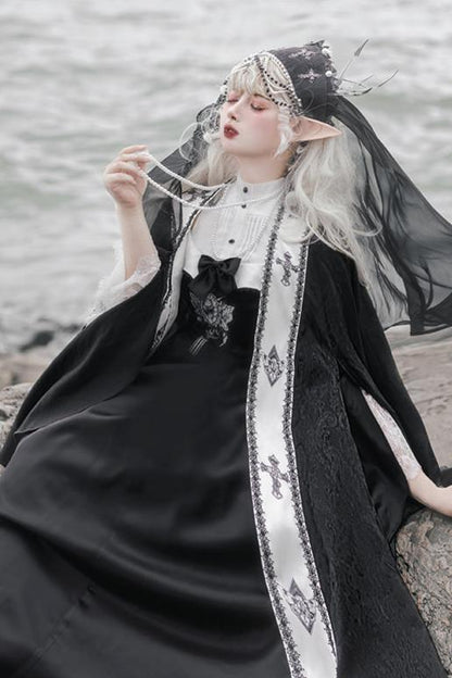 [Reservation deadline on October 6] Night Cross Sister Elegant Dark Dress Suit