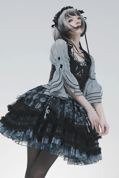 Alice Inn Wanderland Dark Punk Goss Dress Suit