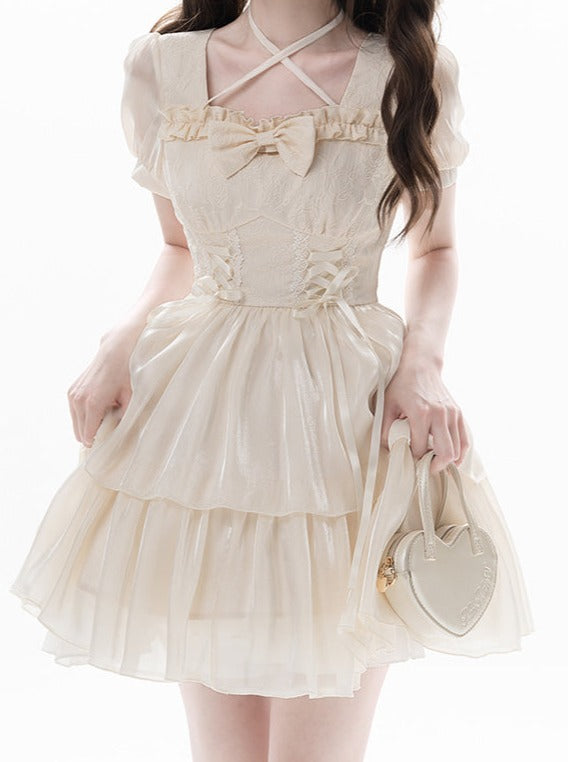 フレンチジャガードプリンセスドレス