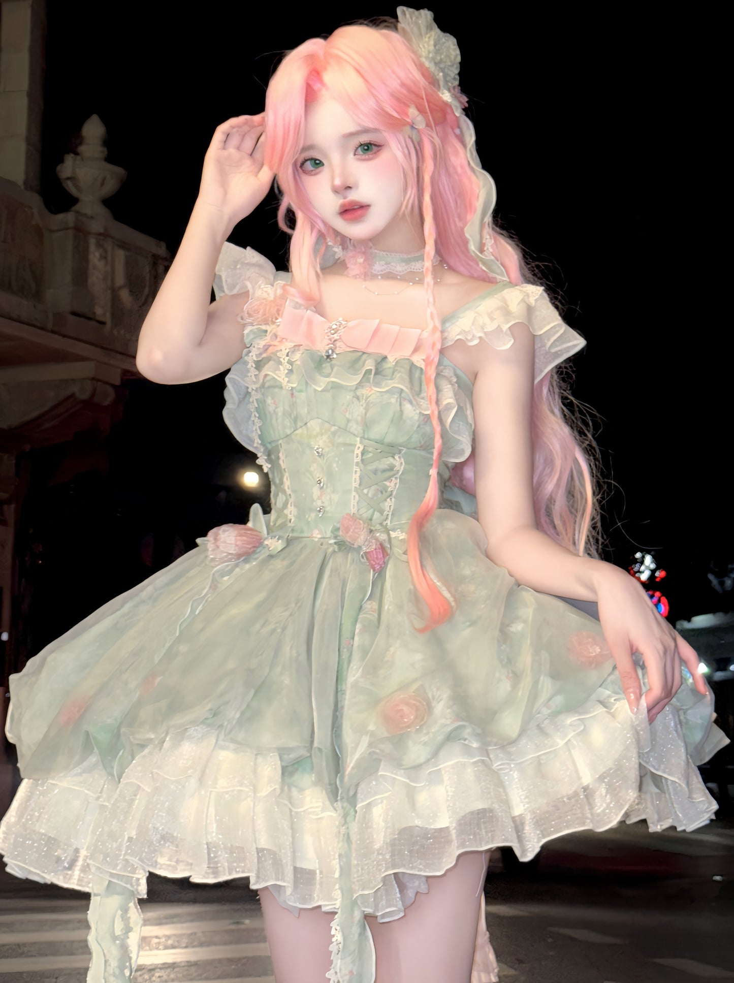 Fairy sweet pure dress set + Fairy tail