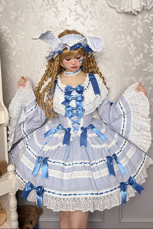 [Deadline for reservation: February 26th] Romantic Lace Doll Ribbon Dress