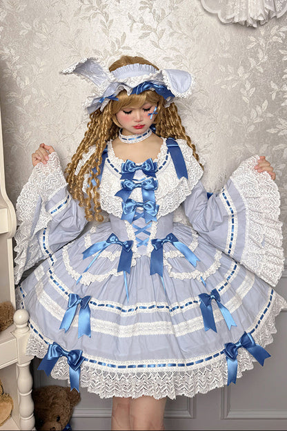 [Deadline for reservation: February 26th] Romantic Lace Doll Ribbon Dress