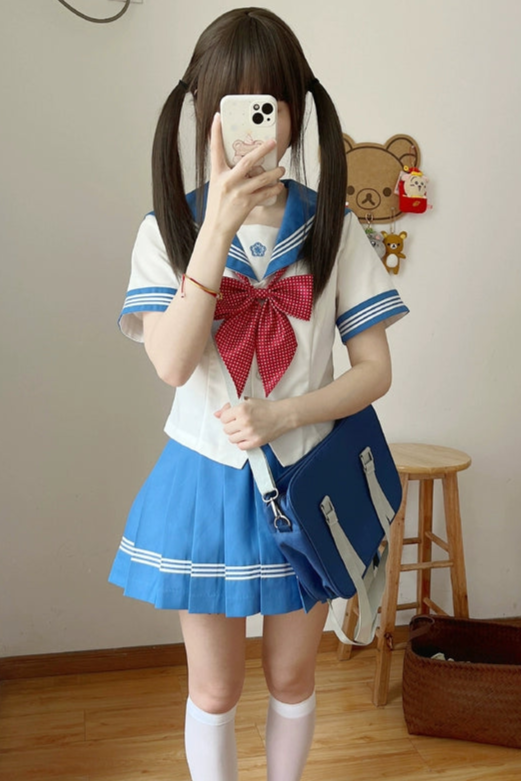 Cute Animated Sailor Suit