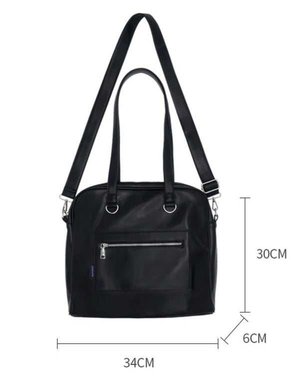 メタルプレートチェーンストラップモードスクエアバッグPCバッグ