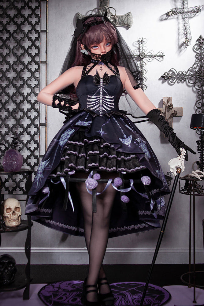 Dark Vampire Dress + Rose Out Skirt