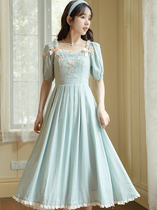 French Romantic Princess Retro Dress