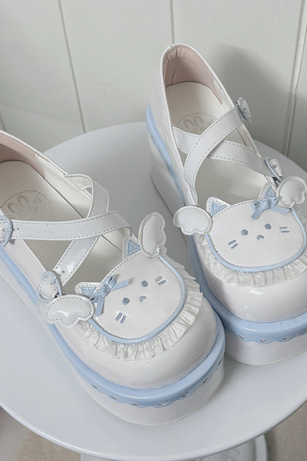 ニャーフレイアニマル厚底シューズ