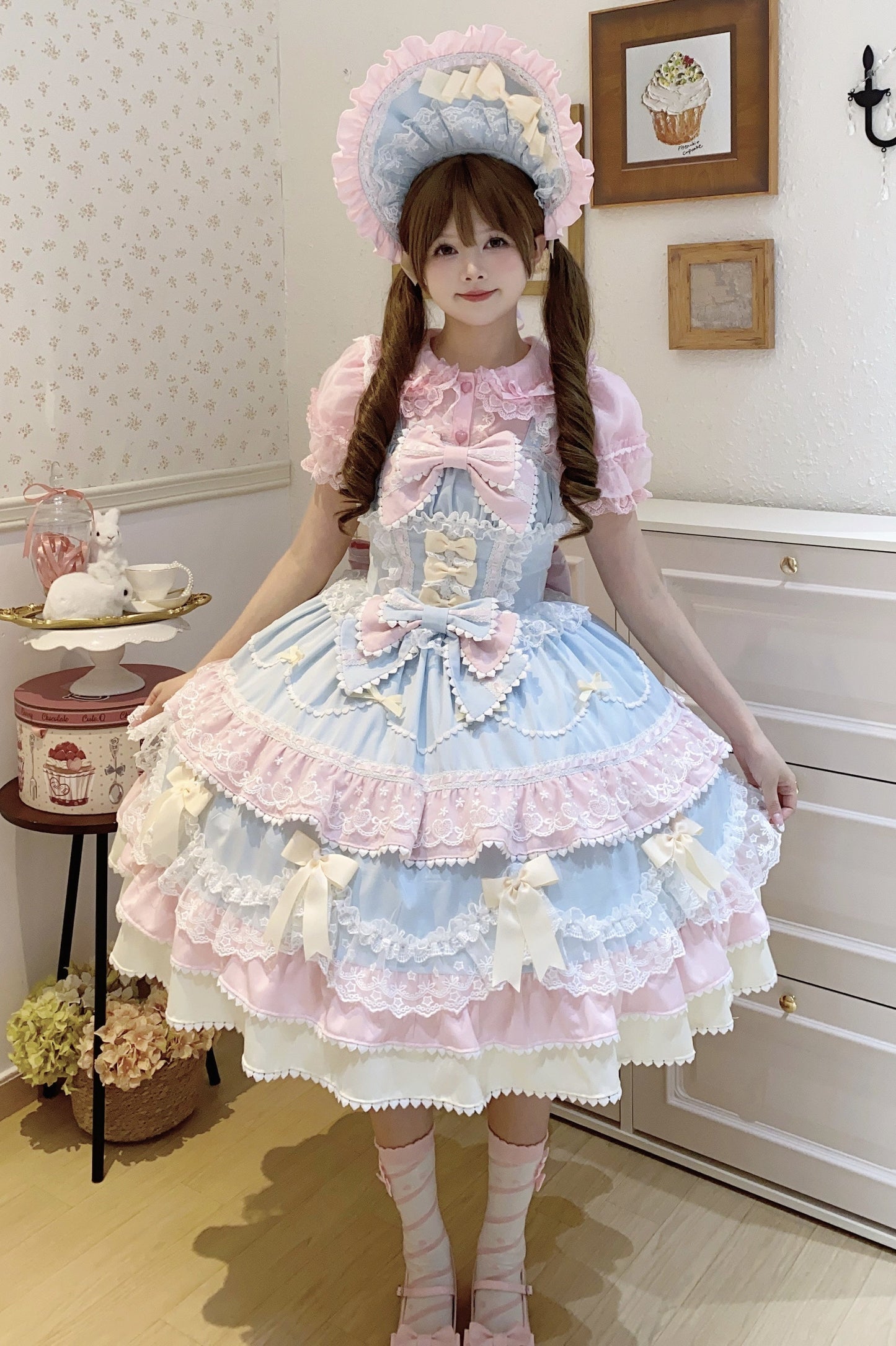 Fondant Sugar Cake Lolita Dress