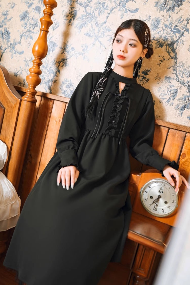 China Black High End Dresses