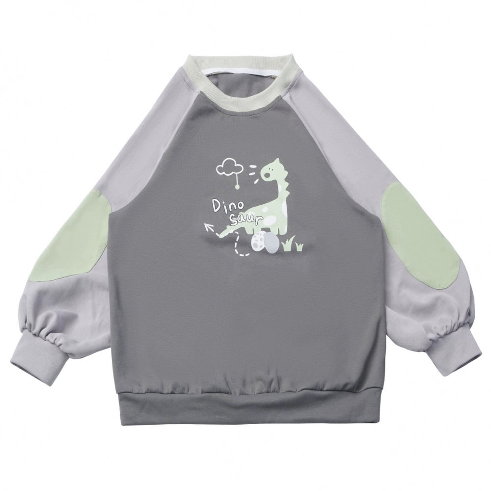 フォレストティーカジュアルフードスウェットス+スウェット+アシメパンツ+カジュアルパンツ