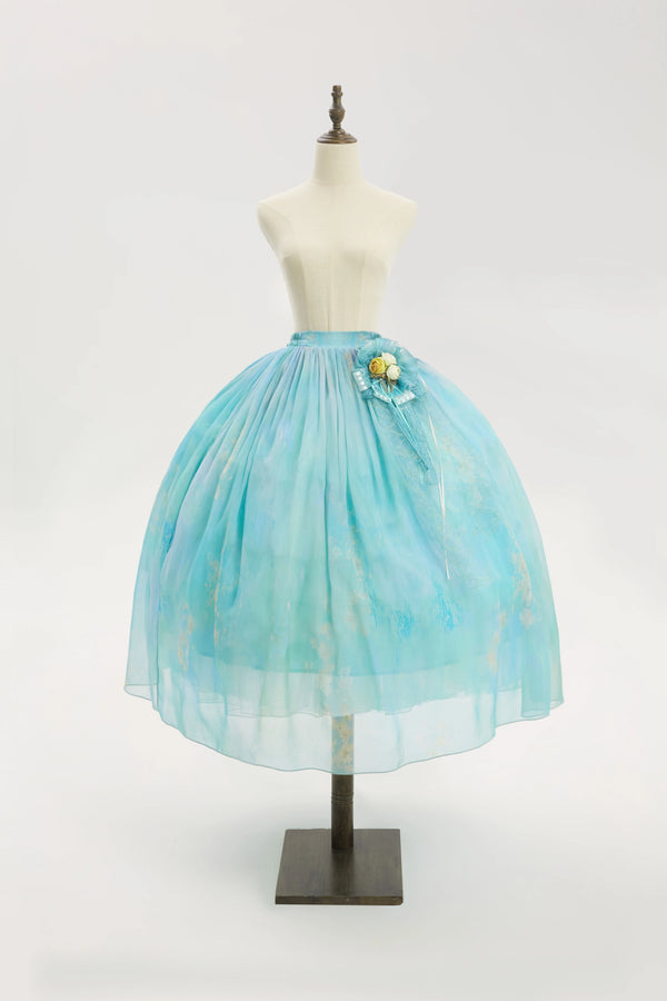 【3月19日予約締切】シルビアトップス+フレアスカート+ハット+スリーブ+ネックレス