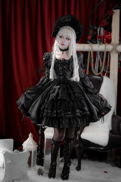 [Reservation deadline: September 18th] Witch Night in Weird Paradise Gothic Cloak + Mini Dress