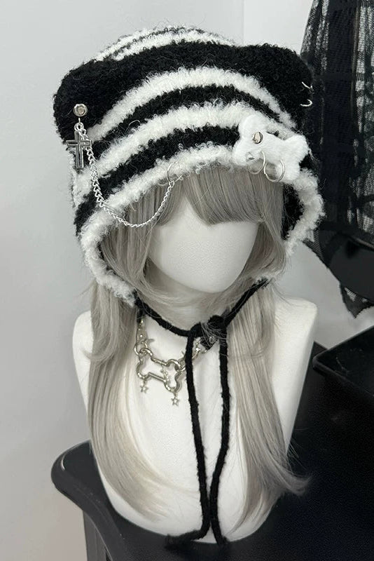 Cat Ear Knit Hat