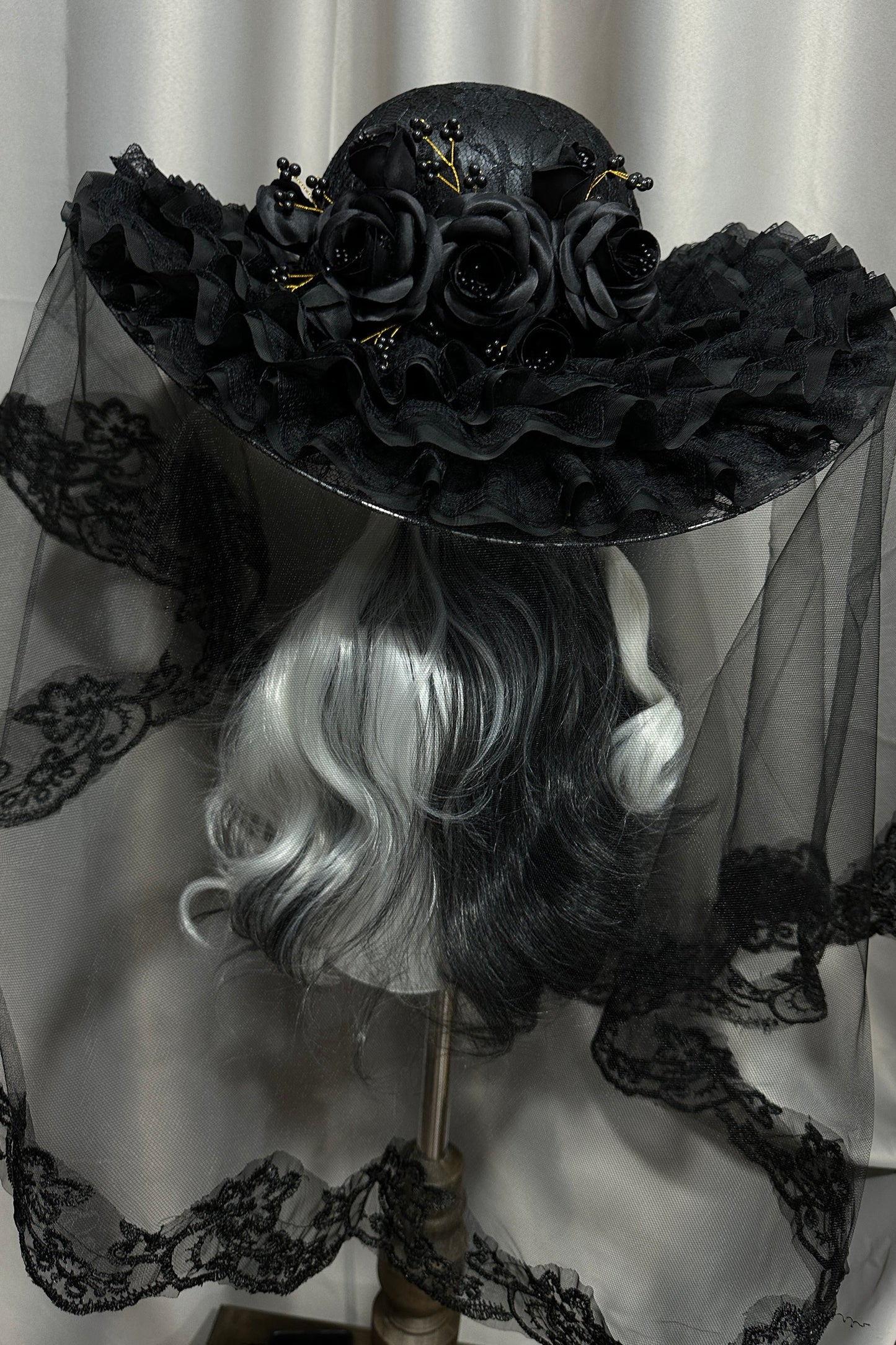 Widow Gothic Lolita Hat