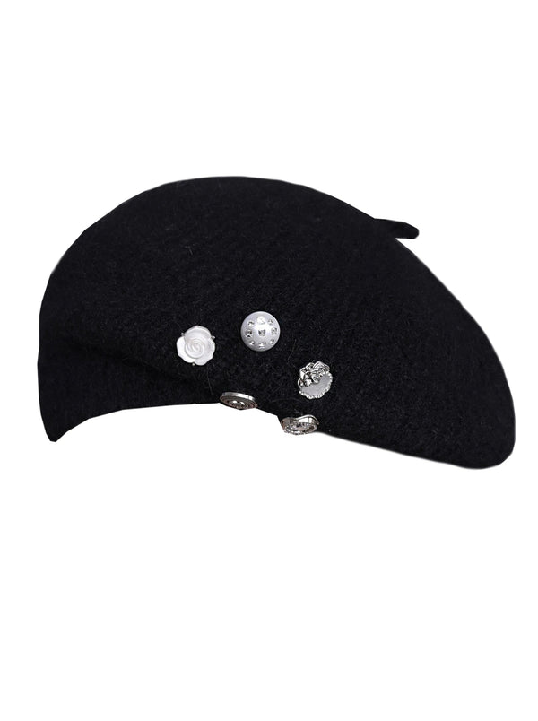 フレンチモヘアベレー帽