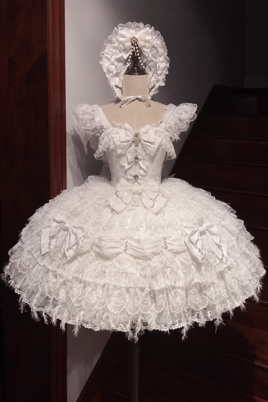Floral Strap Lolita Jsk Dress
