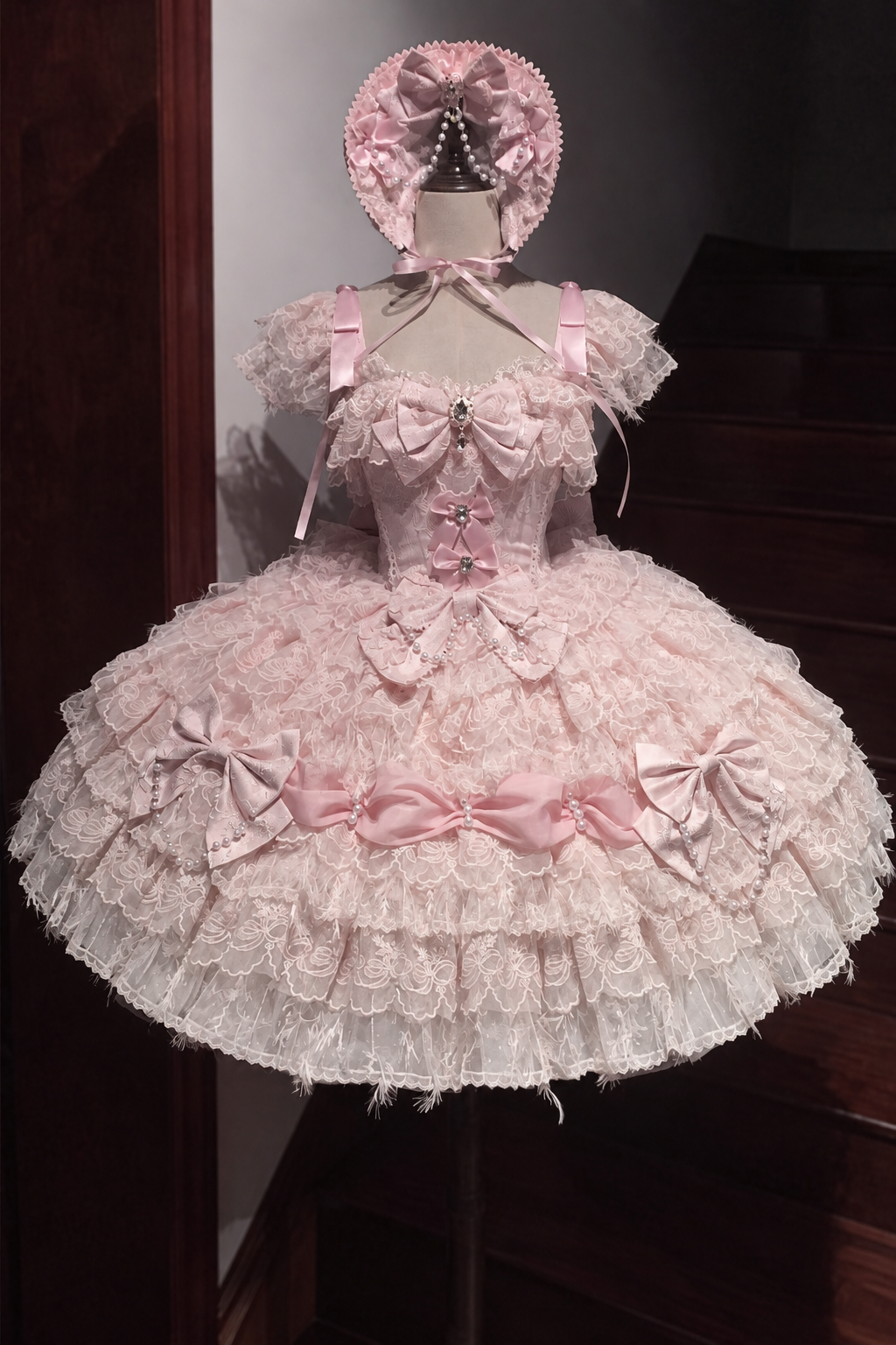Floral Strap Lolita Jsk Dress