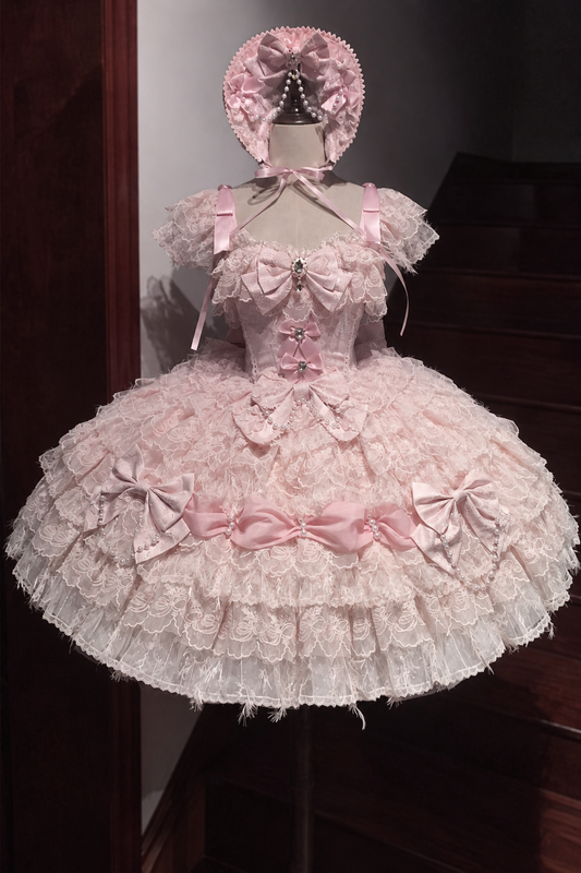 Floral Strap Lolita Jsk Dress