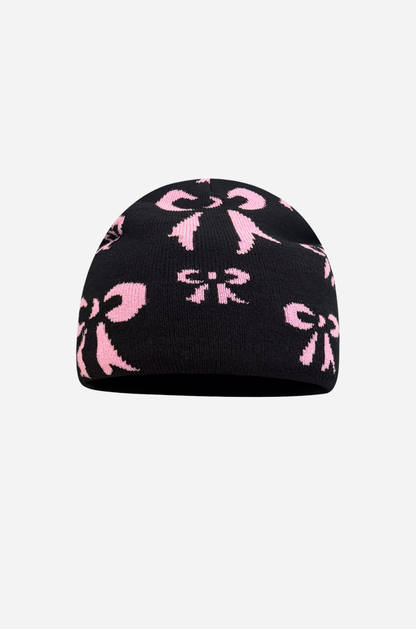 Bowknot Beanie Knit cap