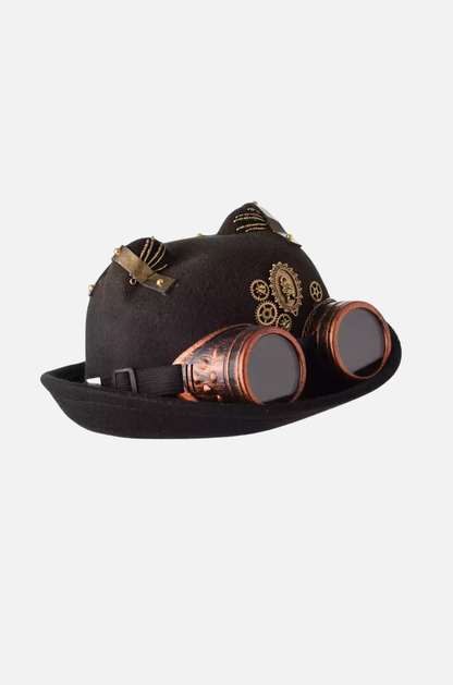 Steampunk Cat Ears Hat