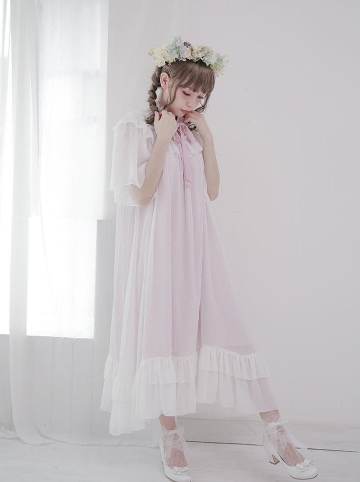 Chiffon shell dress sale