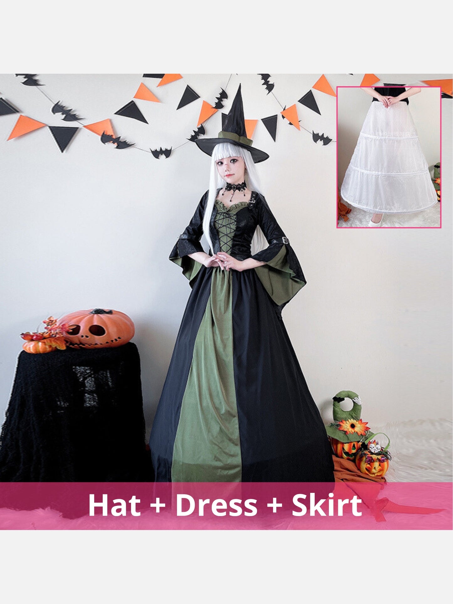 Magician Robe Witch Cosplay Dress