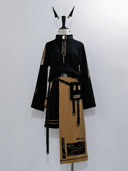 【12月26日予約締切】フューチャリスティックサイバービープリンスロングテールジャケットスーツ＋サスドレス