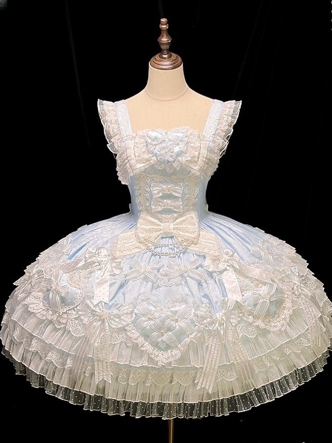 【12月26日予約締切】ピュアスイートローズファンタジーティアードロリータドレス