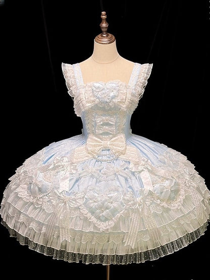 【12月26日予約締切】ピュアスイートローズファンタジーティアードロリータドレス