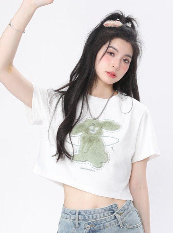 Fluffy Rabbit T-shirt