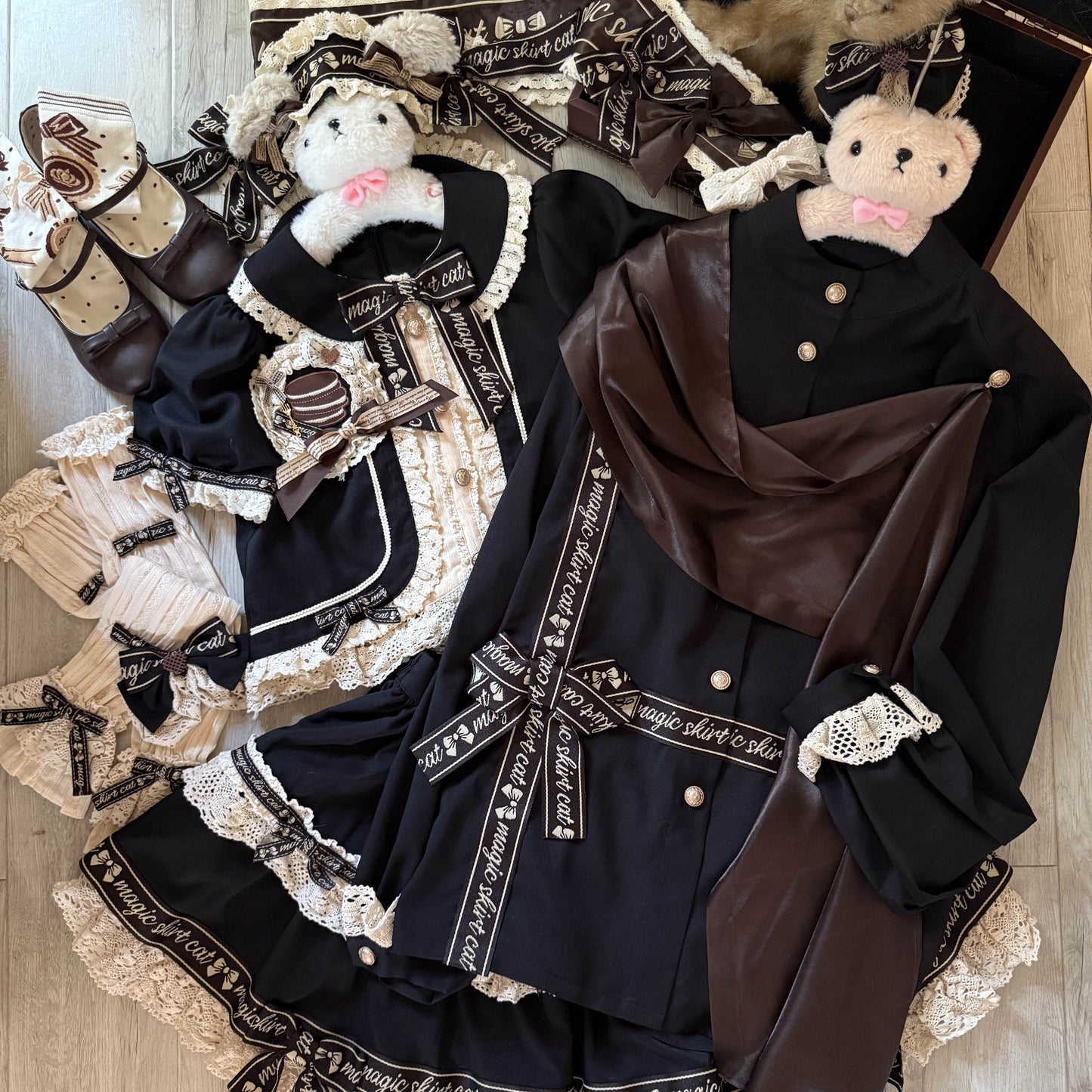 [Pre-order item] Magic Teddy Lolita Setup + Accessories + Full Set