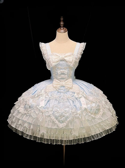 【12月26日予約締切】ピュアスイートローズファンタジーティアードロリータドレス