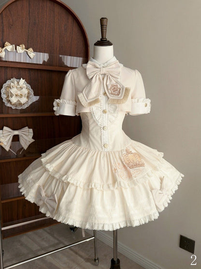 [Pre-order Deadline: March 31] Magical Academy Elegant Crown Embroidery Dress Type A/B