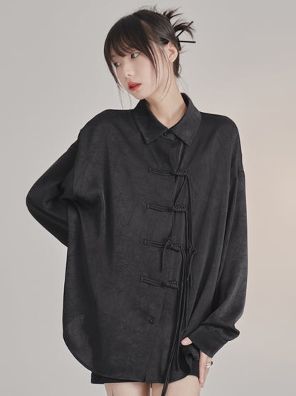 Loose Retro Relaxed Chinese Shirt