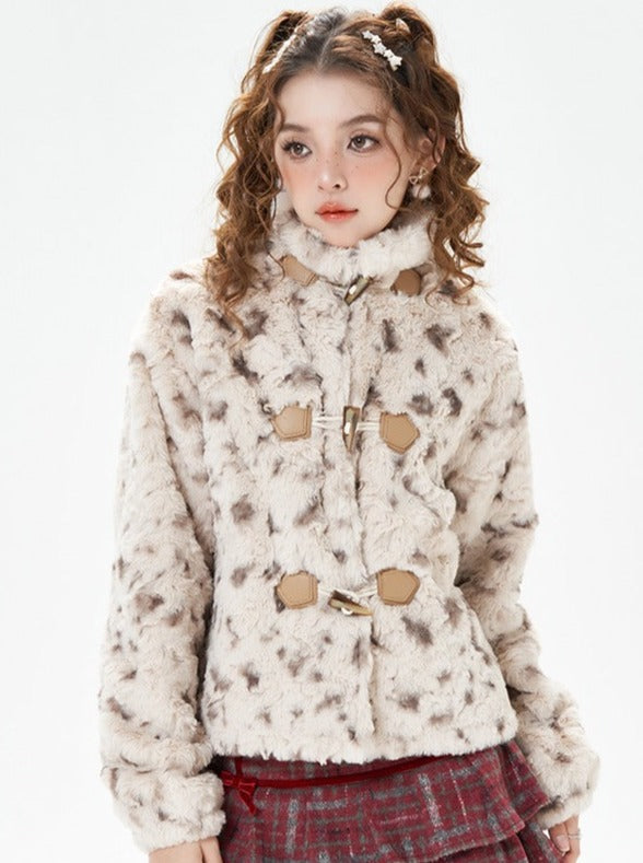 レオパードスパイシーファーコート