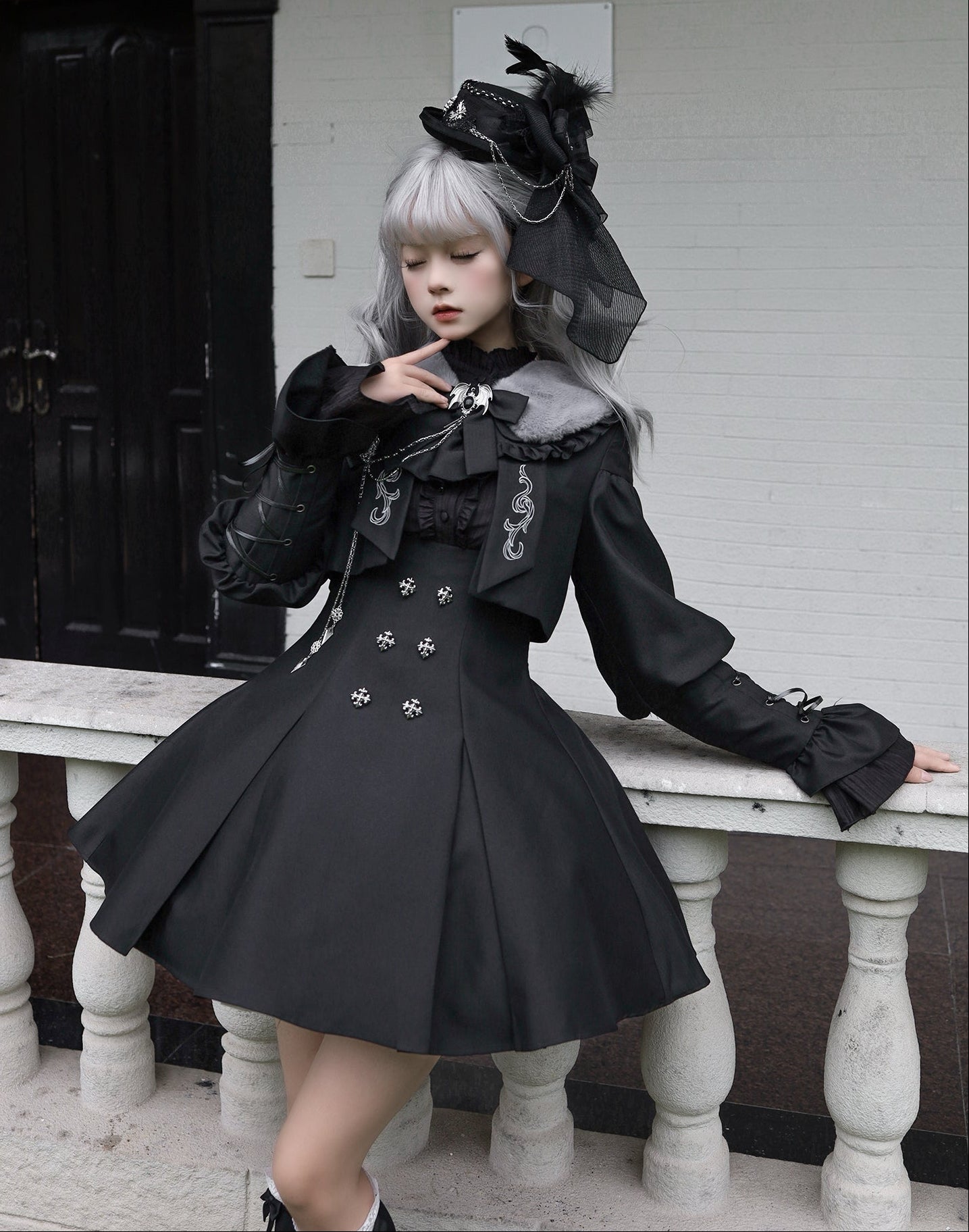 【1月8日予約締切】ダークナイトバトラーゴシックシリーズストラップドレス