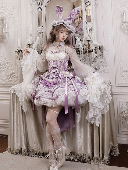 【4月8日予約締切】スウィートロリータバニーシリーズうさ耳ハット＋アクセサリー