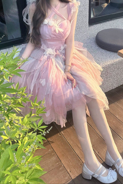 Flower Island Fog Moon Pure Desire Fairy Dress