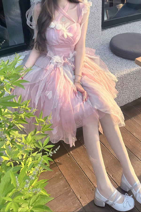 Flower Island Fog Moon Pure Desire Fairy Dress