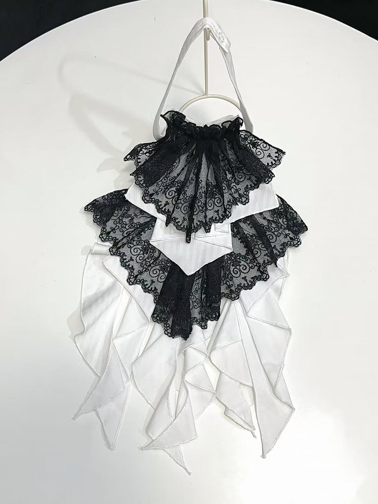 【12月29日予約締切】ダークゴシックエレガントレースフリルジャボ