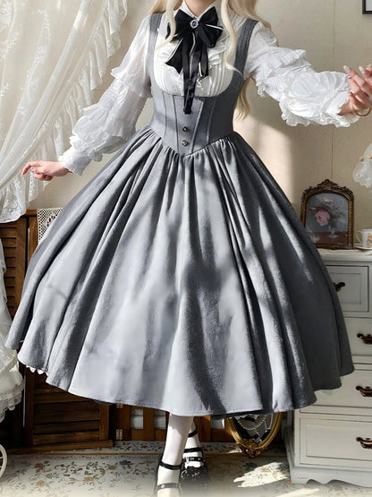 [Reservation deadline February 21st] Magic Girl Bustier Dress + Set-up + Hoodie Cape + Jewel Ribbon