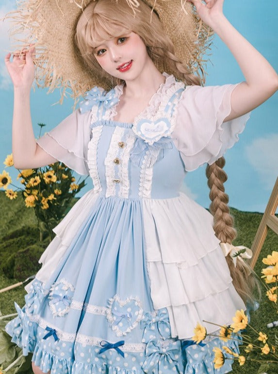 Ice Blue Sweet Summer Lolita Dress