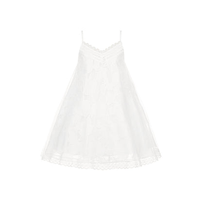 ホワイティトップス＋ストラップロリータドレス＋ヘアアクセサリー