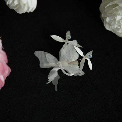 ホワイティトップス＋ストラップロリータドレス＋ヘアアクセサリー