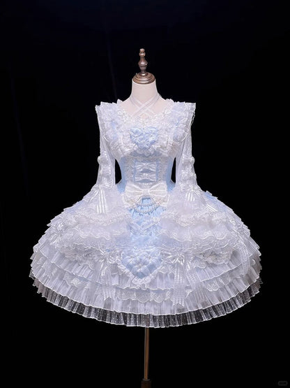 【12月26日予約締切】ピュアスイートローズファンタジーティアードロリータドレス