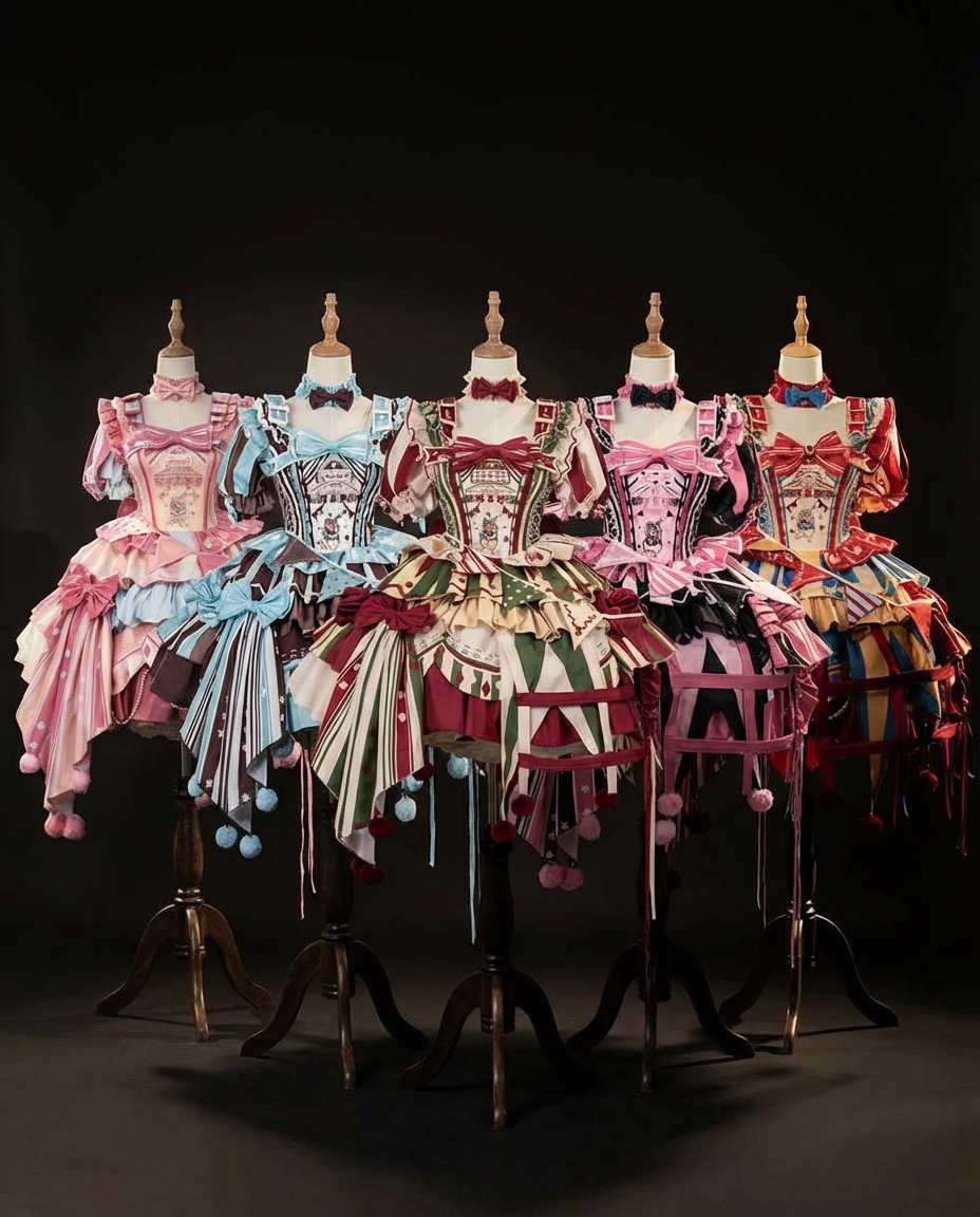 【1月29日予約締切】サーカスフェアリーテールロリータドレスフルセット