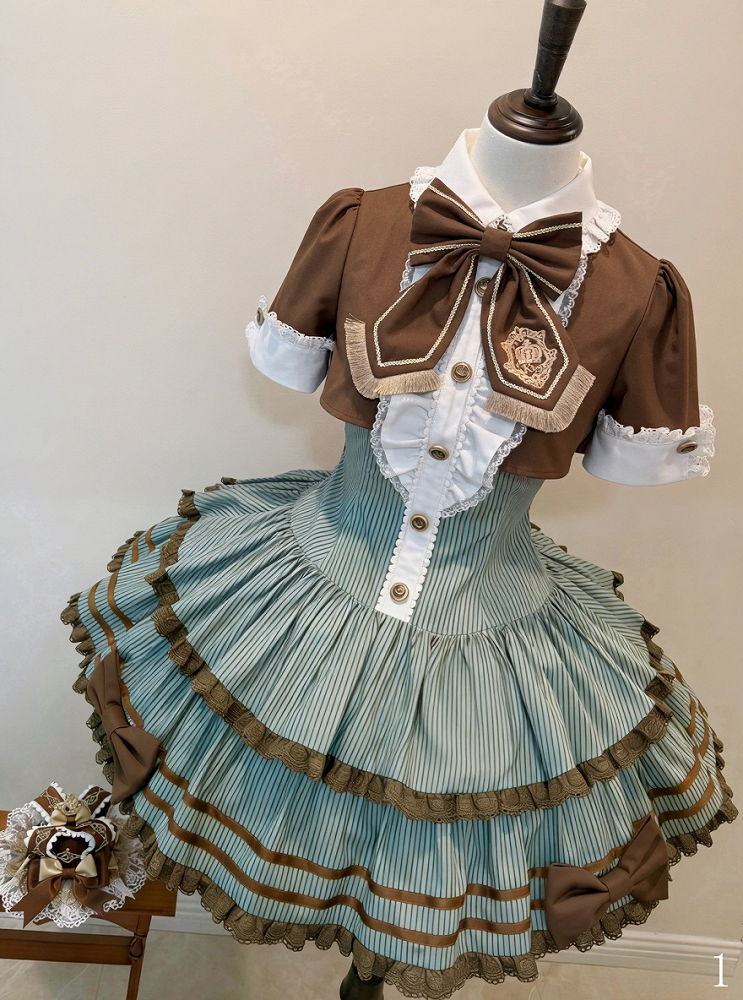 [Pre-order Deadline: March 31] Magical Academy Elegant Crown Embroidery Dress Type A/B