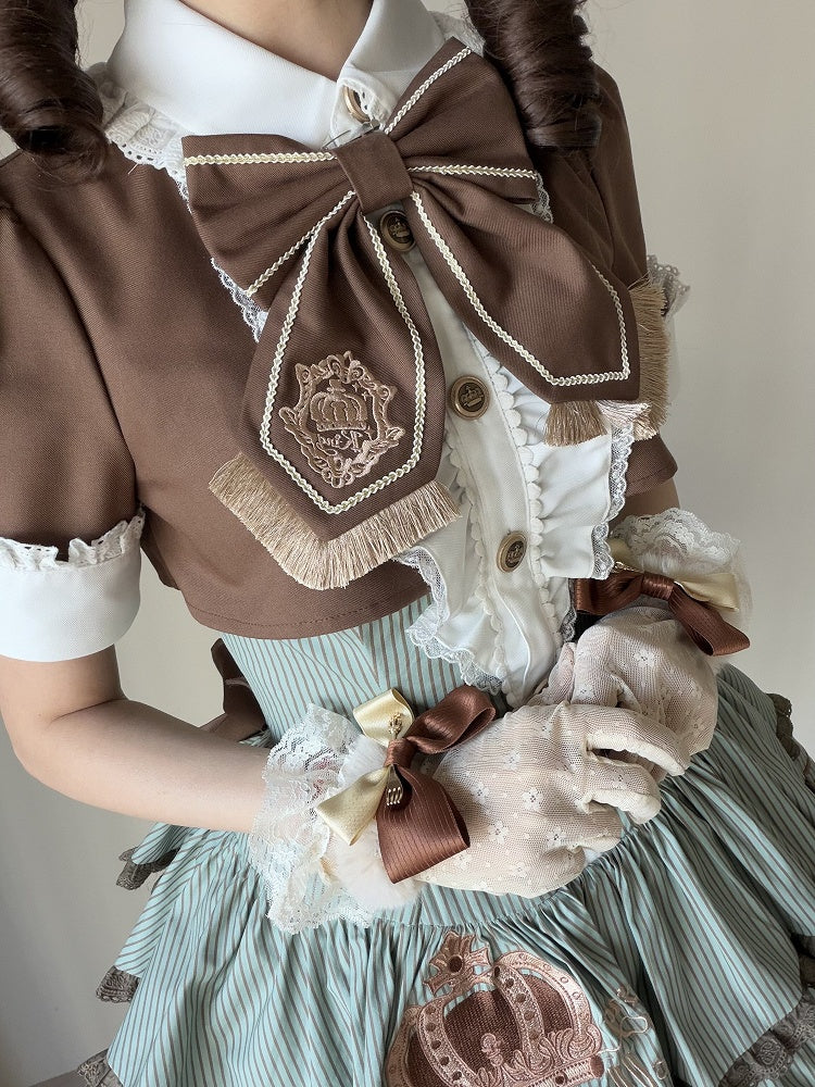 [Pre-order Deadline: March 31] Magical Academy Elegant Crown Embroidery Dress Type A/B