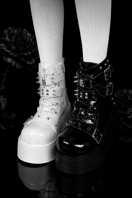 Punk Platform Biker Boots