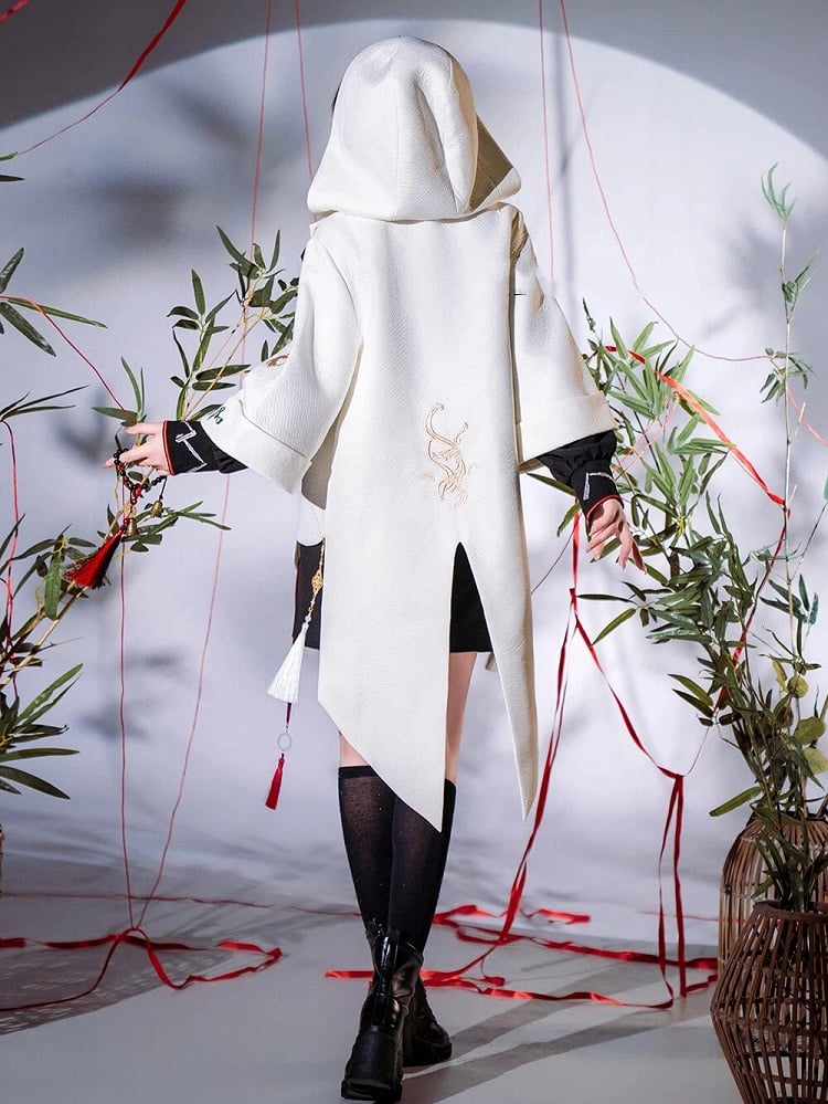 【12月26日予約締切】マウンテンゴーストチャイナプリンスフーディージャケットスーツ＋タッセルネックレス